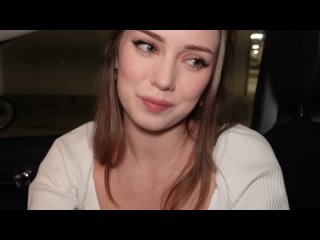 bilochka asmr - asmr your girlfriend will take care of you in the car 2k